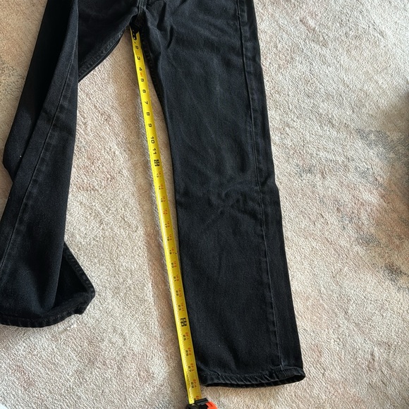 Levi's Vintage 505 Black Denim - Picture 6 of 6
